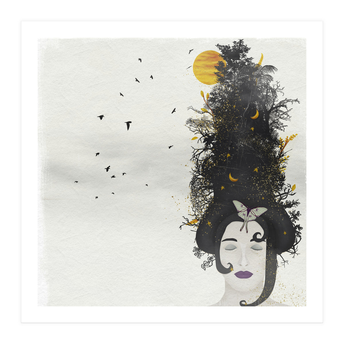 Rococo: The Black Queen (Print Only)