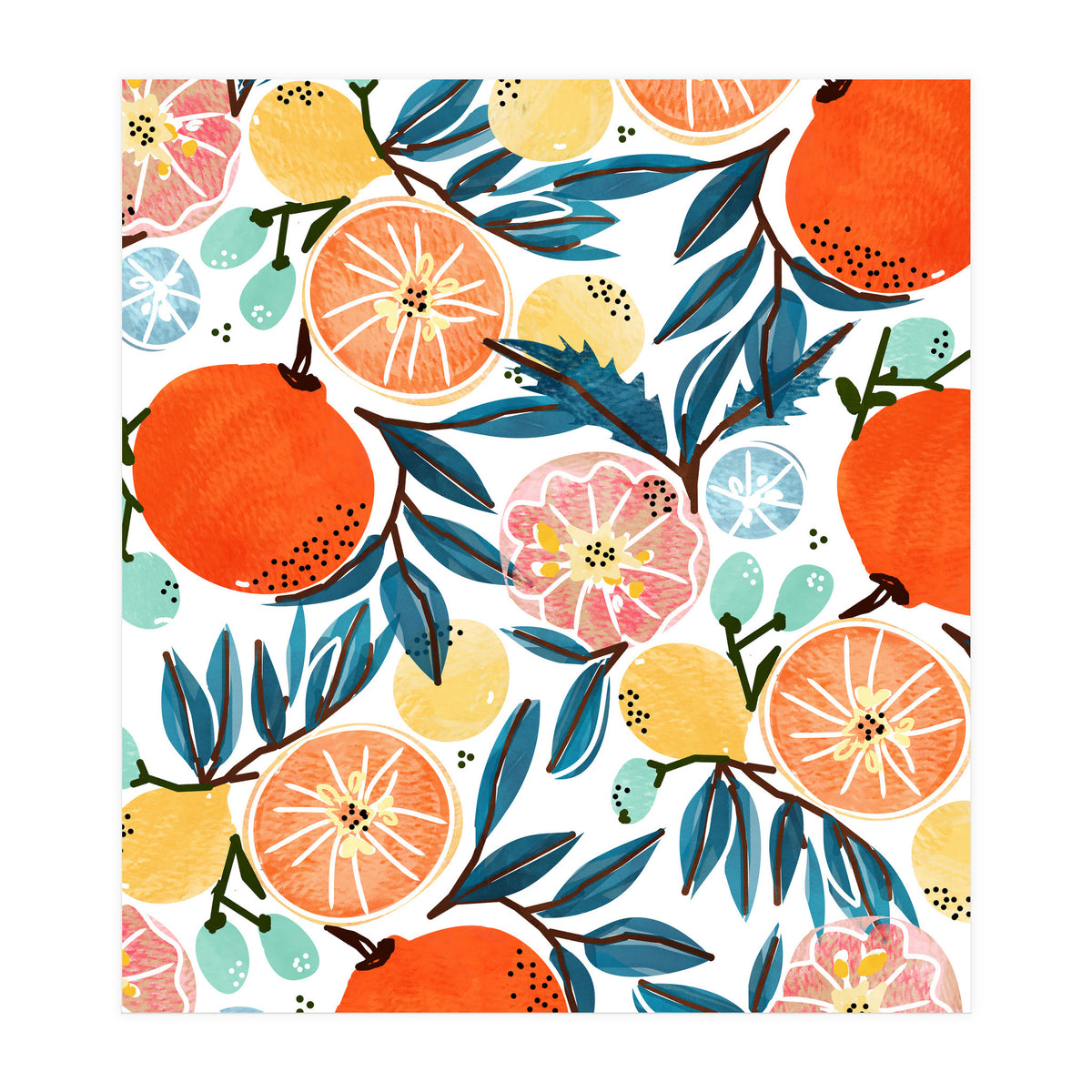 Fruit Shower (Print Only)