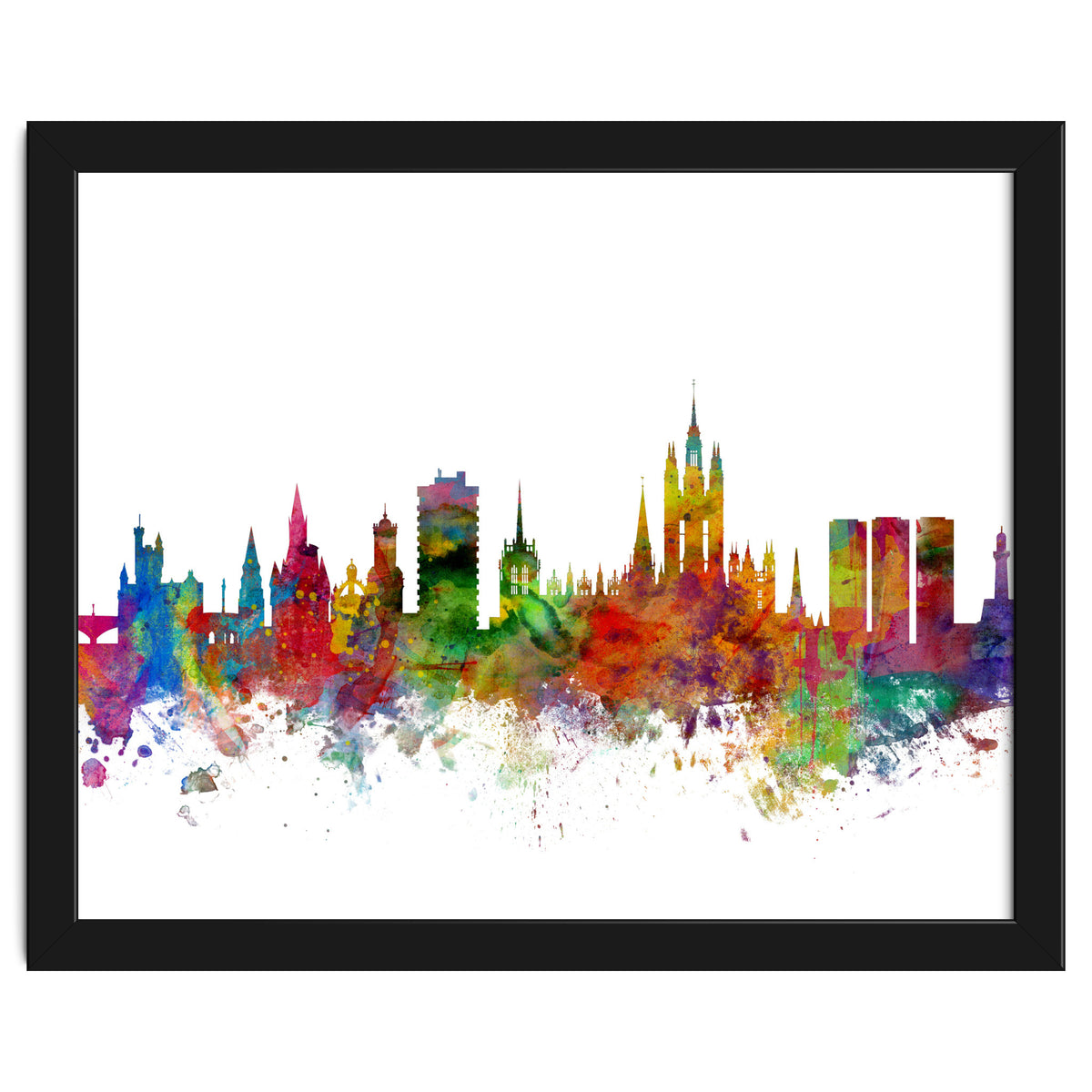 Aberdeen Scotland Skyline