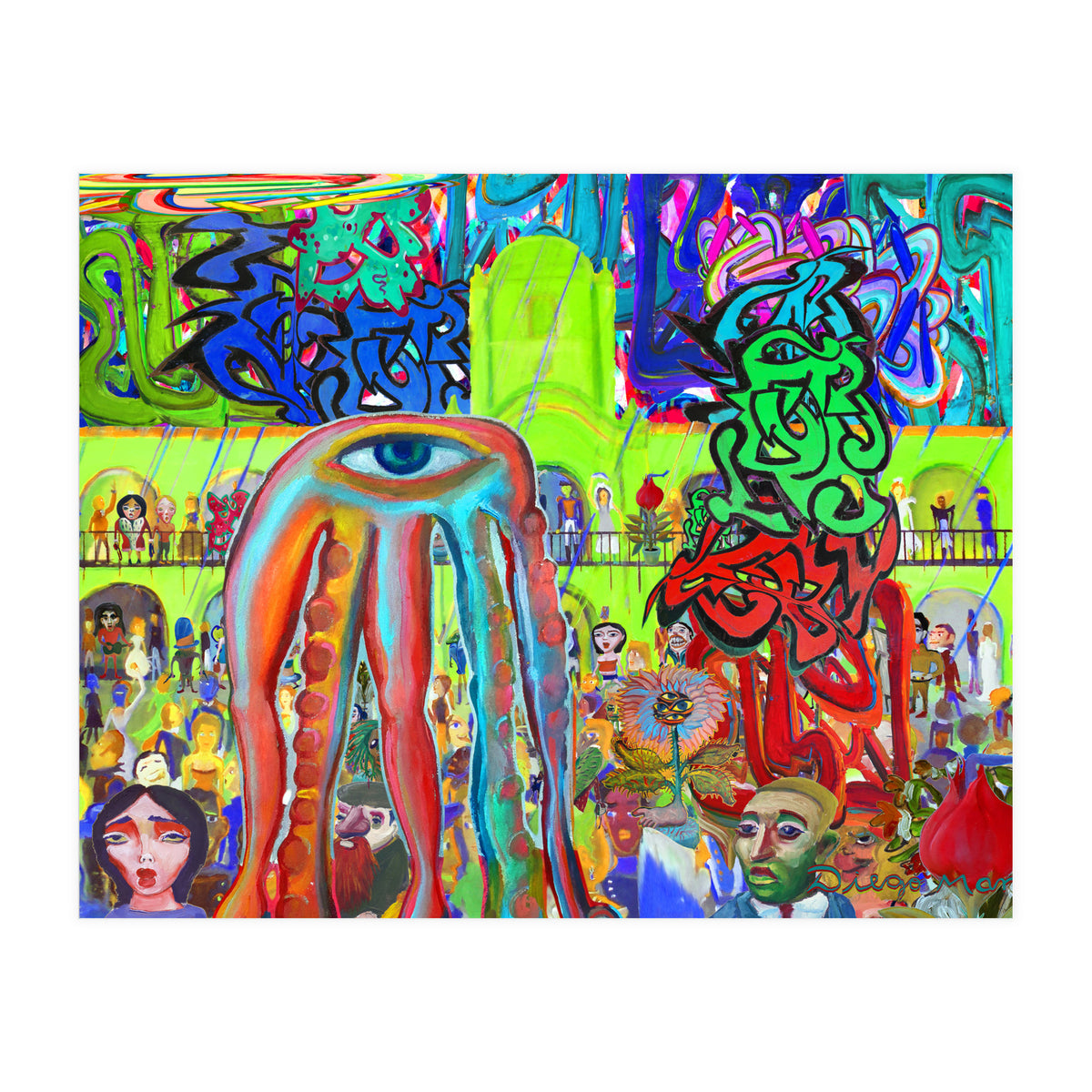 25 De Mayo Pop Digital 22 (Print Only)