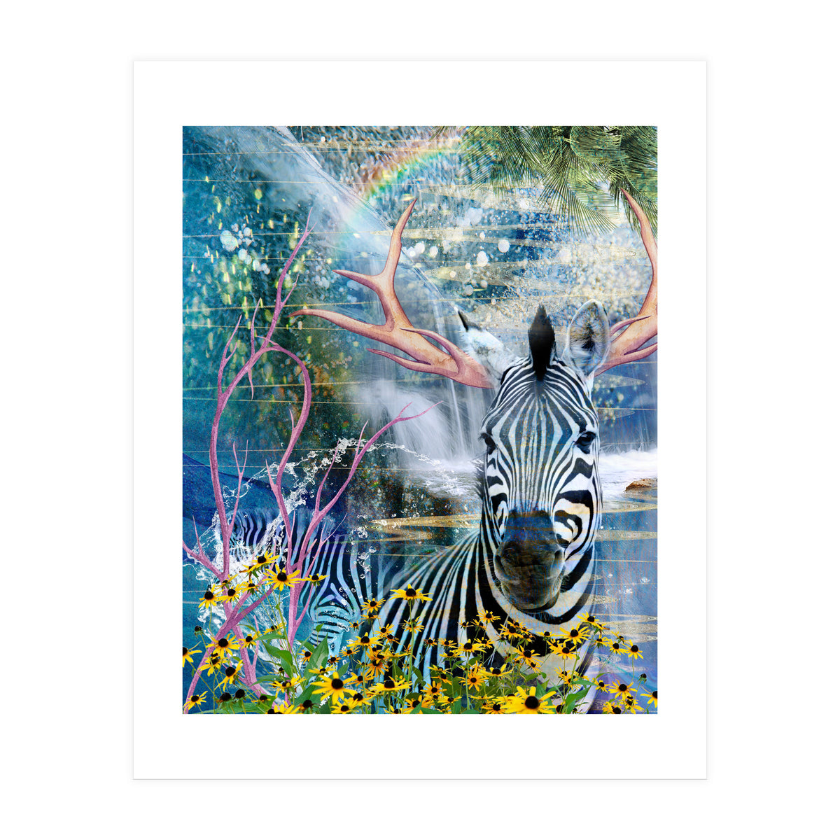 Zebralope (Print Only)