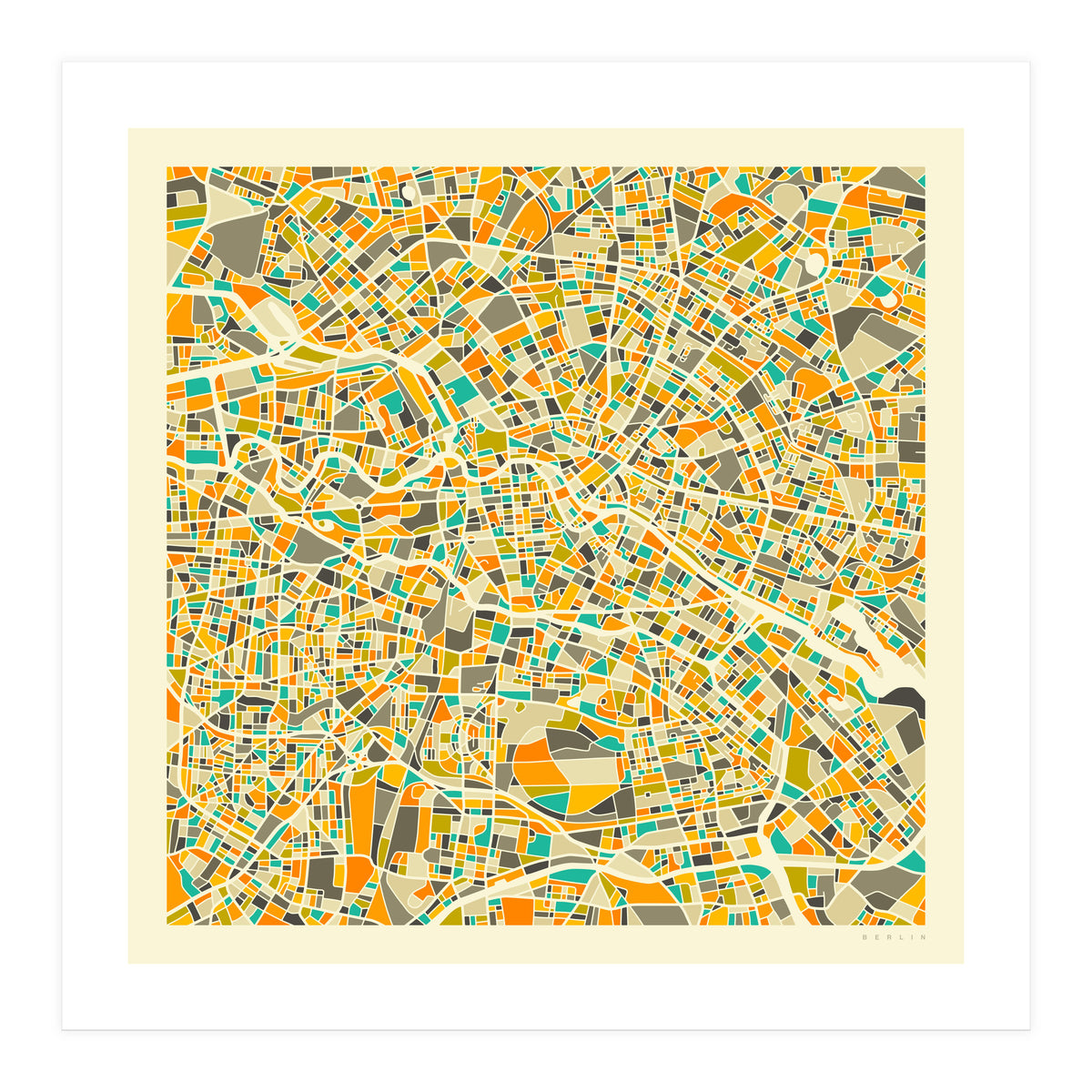 BERLIN MAP (Print Only)