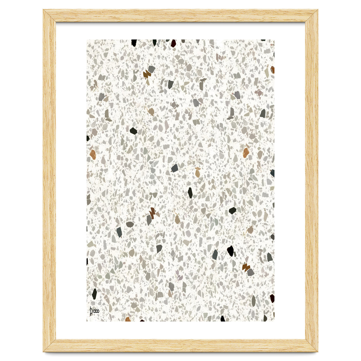 White Terrazzo