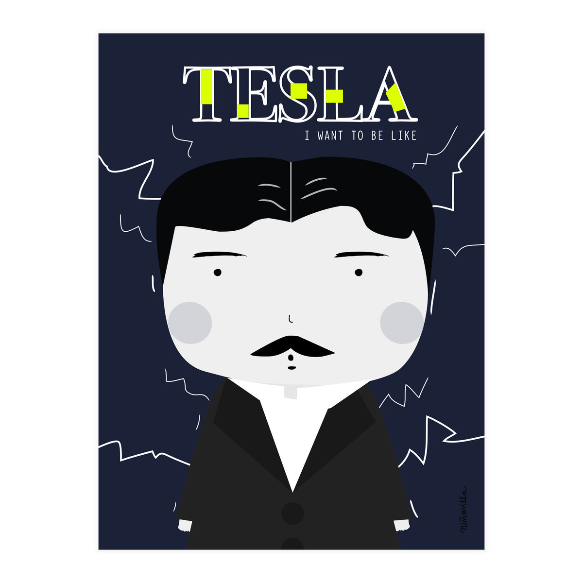 Tesla (Print Only)