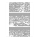 Prague print in grey  (Print Only) thumbnail