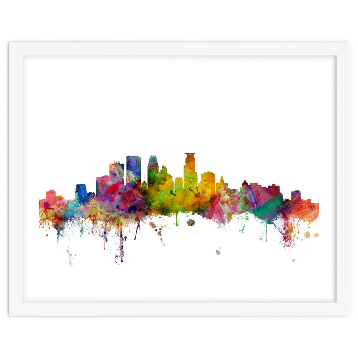 Minneapolis Minnesota Skyline