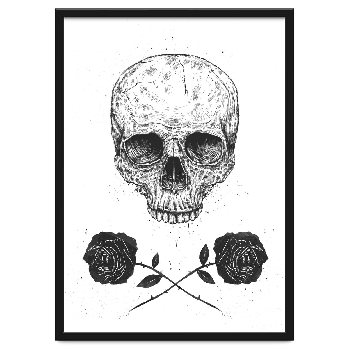 Skull N Roses