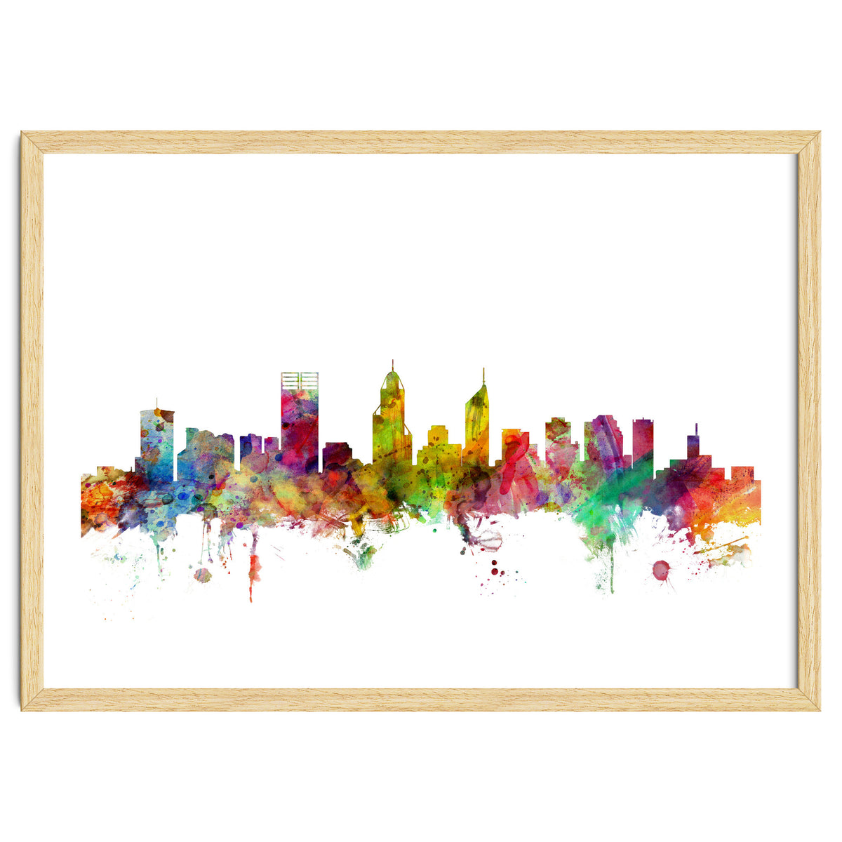 Perth Australia Skyline