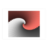 Living Coral Spiral Wings (Print Only) thumbnail