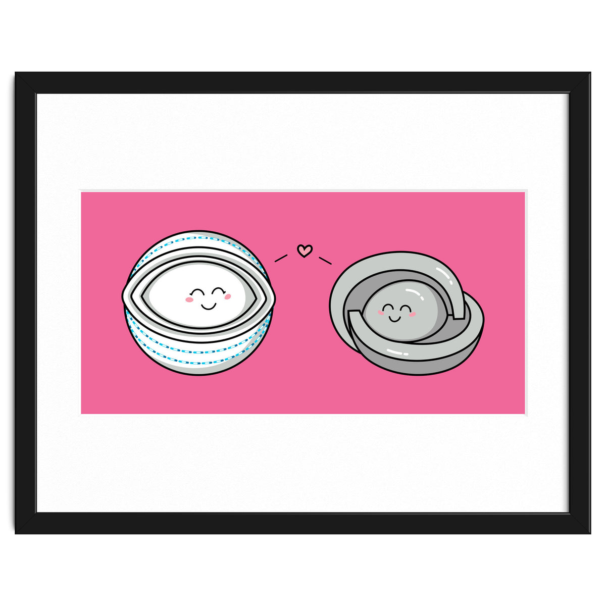 Kawaii Cute Timeless Mothership and Lifeboat Time Machines