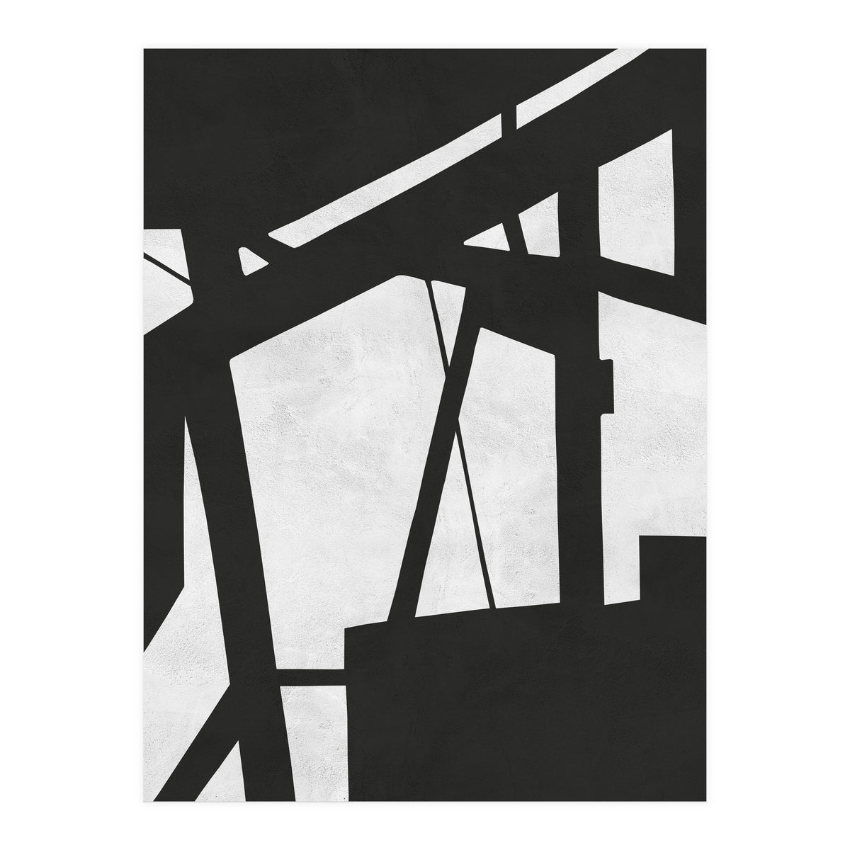 Expressionist black and white II (Print Only)