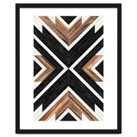 Urban Tribal Pattern No.1 - Concrete and Wood