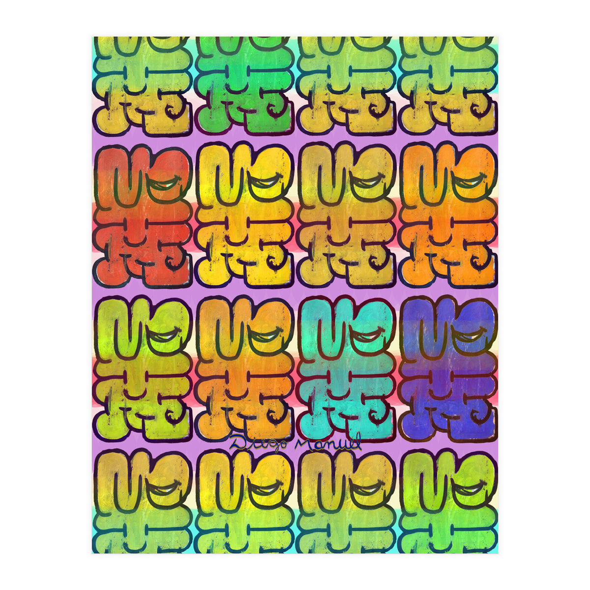 Graffitis 2021 Tapiz 97 (Print Only)