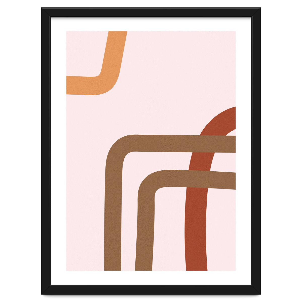 Abstract Colorful Line Art II