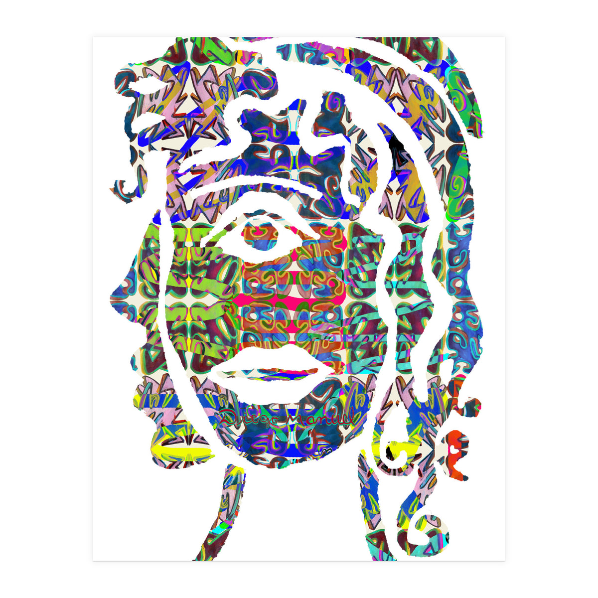 Mujer Digital 2 2  (Print Only)