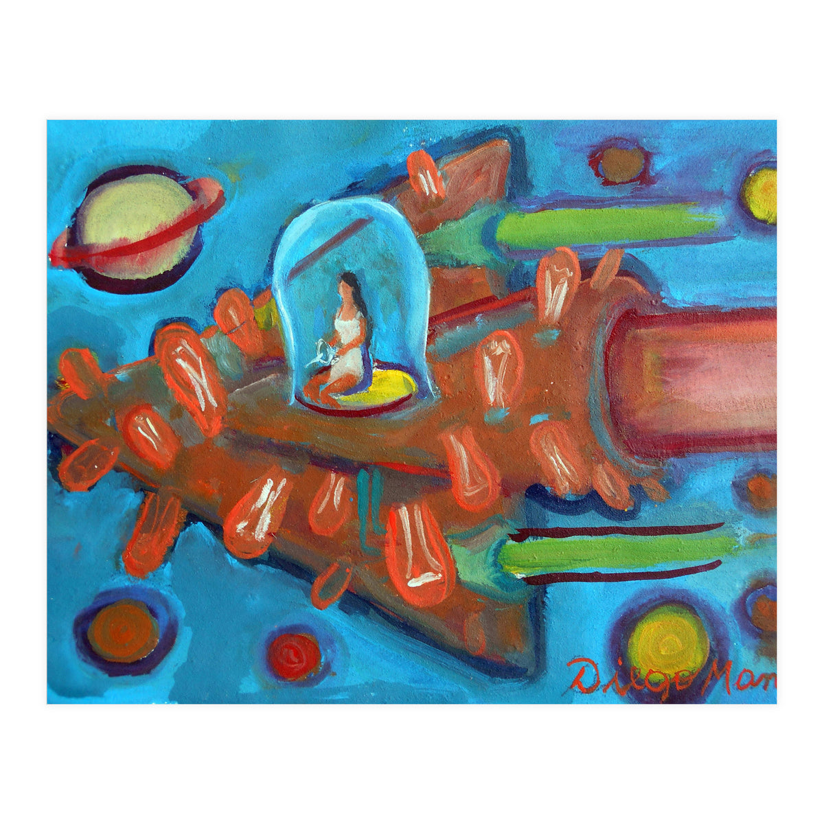 Viajera Del Espacio (Print Only)