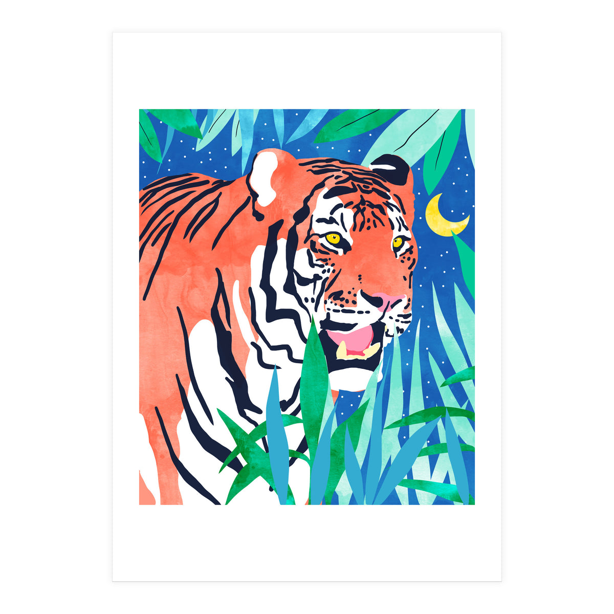 Tiger Forest (Print Only)