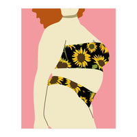 Sunflower Swimsuit (Print Only)