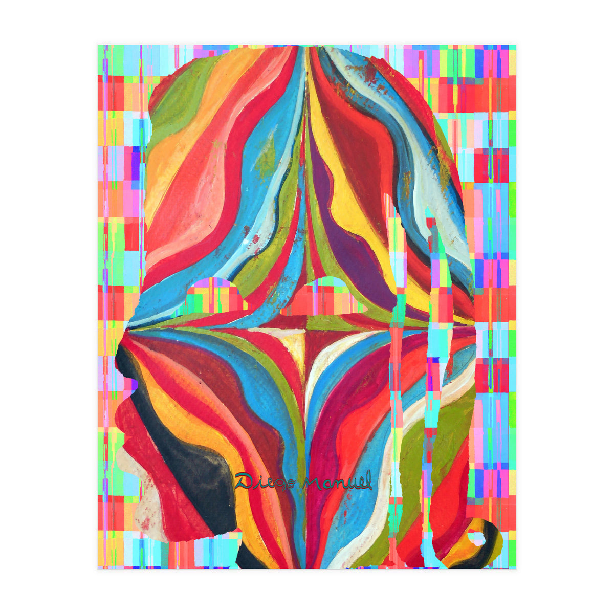 Abstracto Pop Nuevo B Nuevo 13 (Print Only)