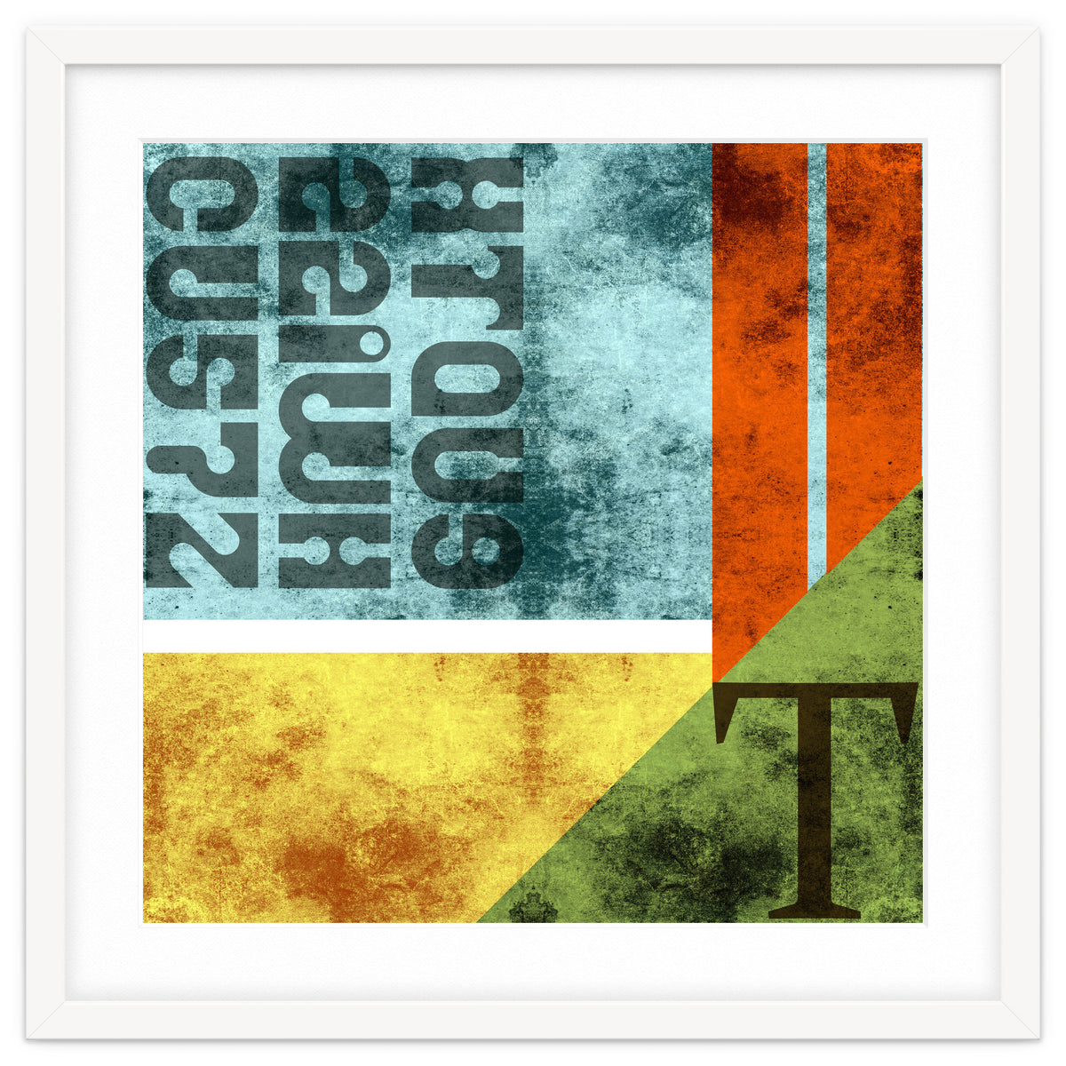 Abstract Industrial Rgby