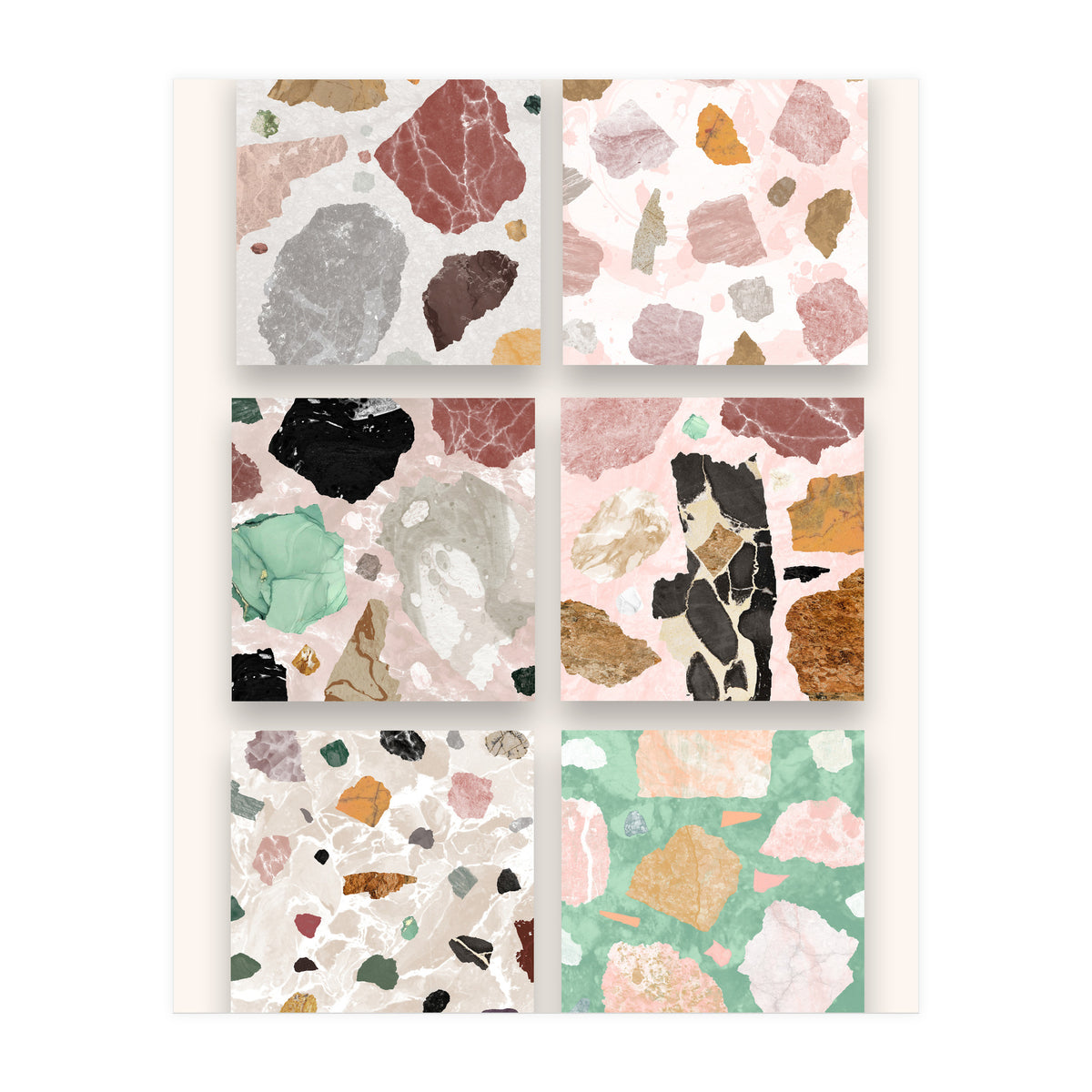 Heartstone - venetian terrazzo version 2 (Print Only)