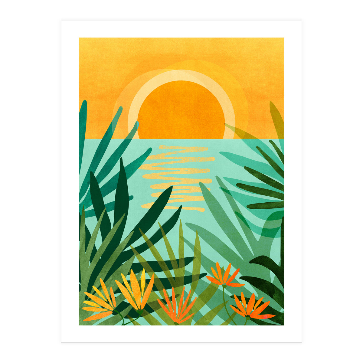 Peaceful Tropics (Print Only)