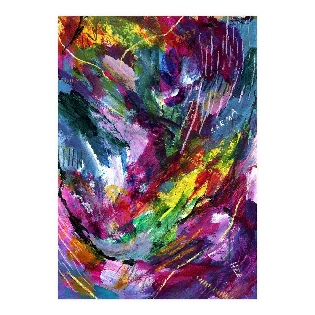 Voices In My Head 2 (Print Only)