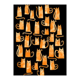 Ginger Cats Dark (Print Only) thumbnail