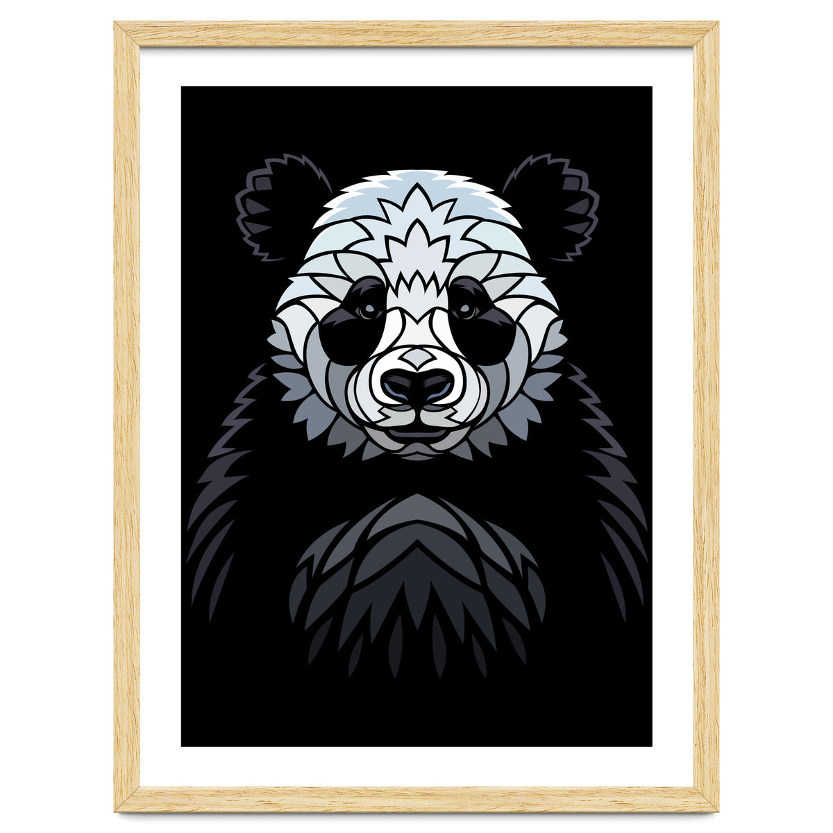 Tribal frontal Panda