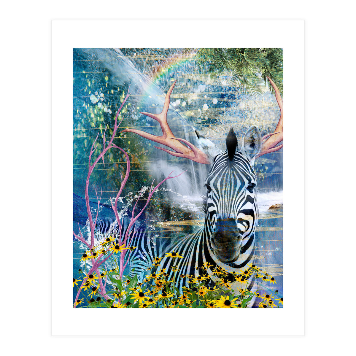 Zebralope (Print Only)