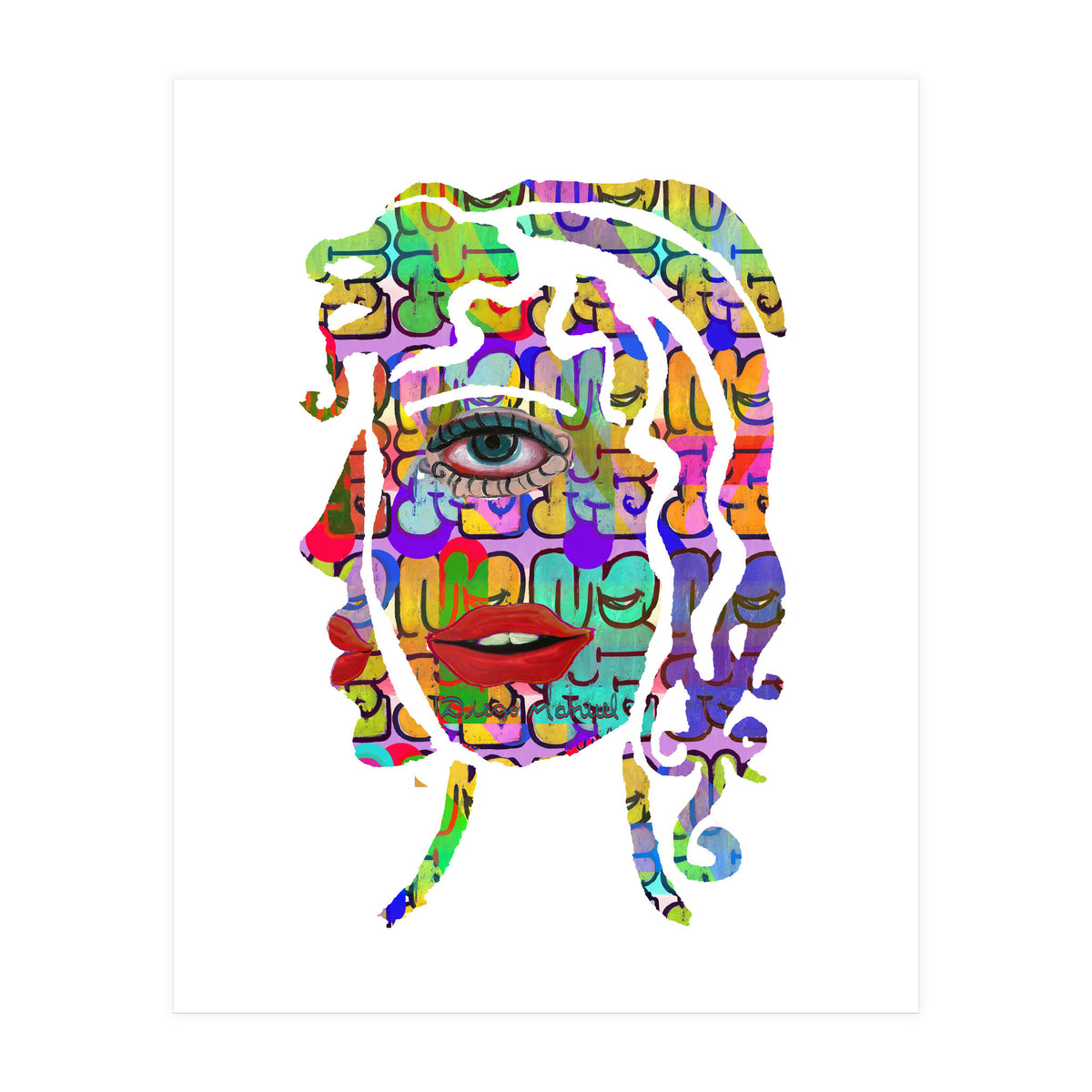 Mujer Digital 2 8 (Print Only)