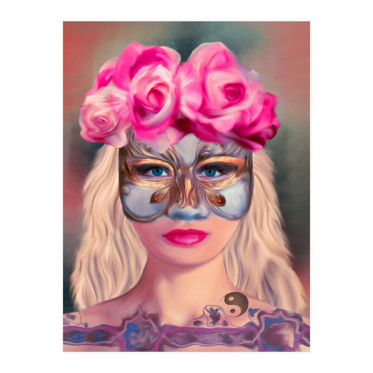 Allegory Of Duality And Shadow (Print Only)