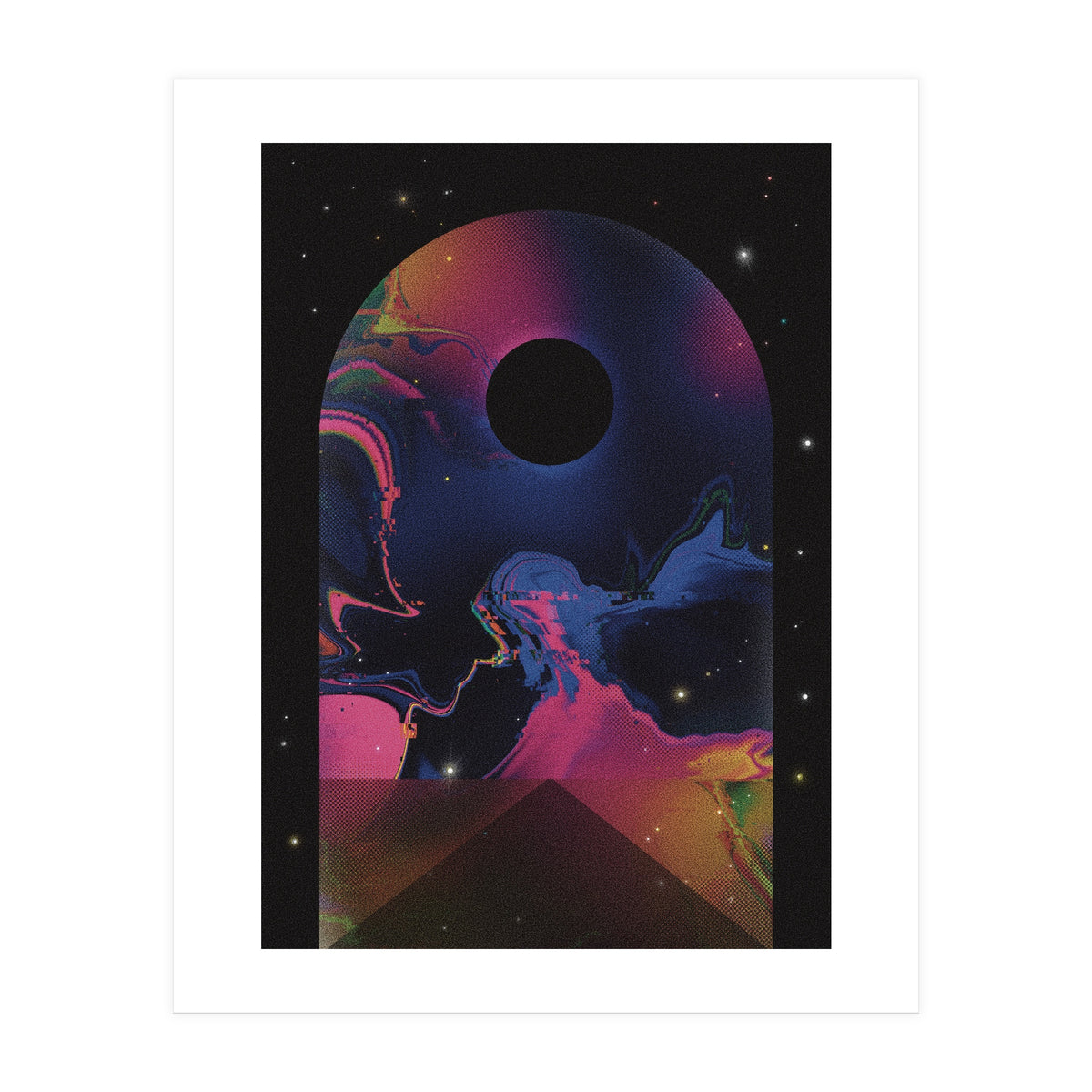 Night Road Landscape (Print Only)