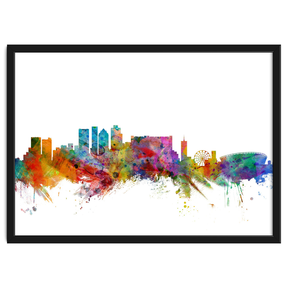 Cape Town South Africa Skyline