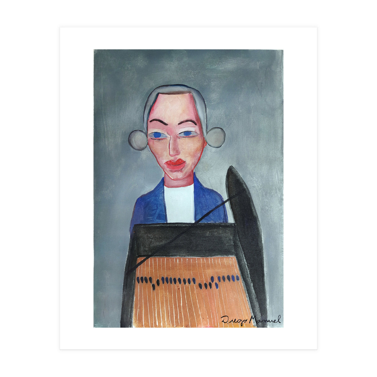 Mozart On The Piano 1 (Print Only)