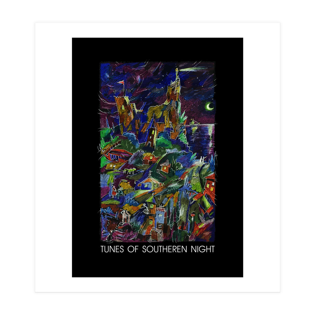 Tunes Of Southern Night (Print Only)