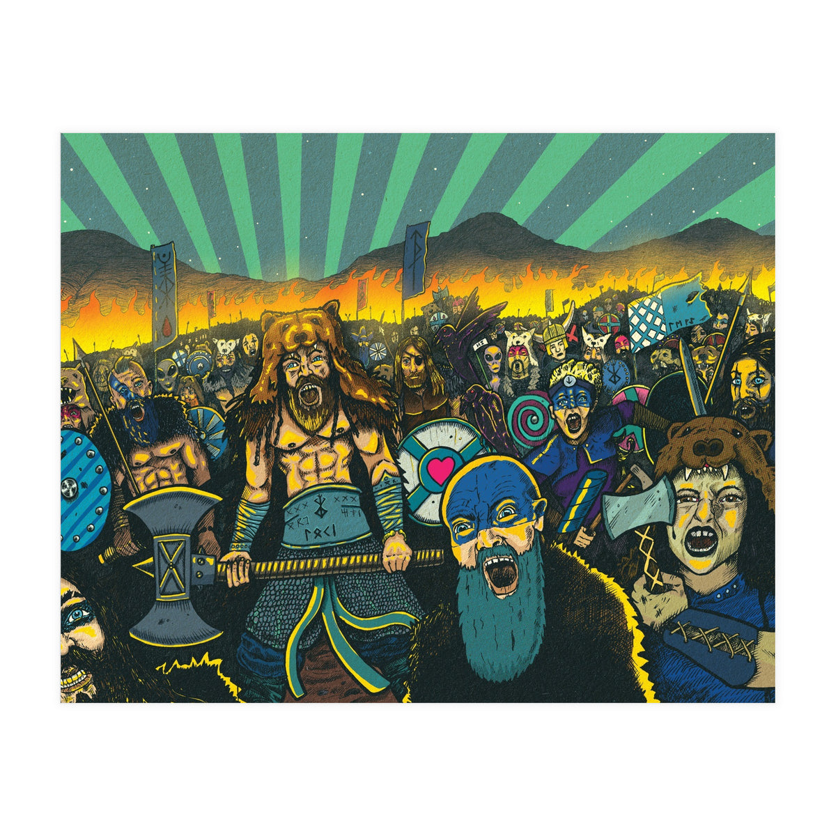 Ostmen Kviek IPA 6.2% ABV Hammerton x Abbeydale  (Print Only)