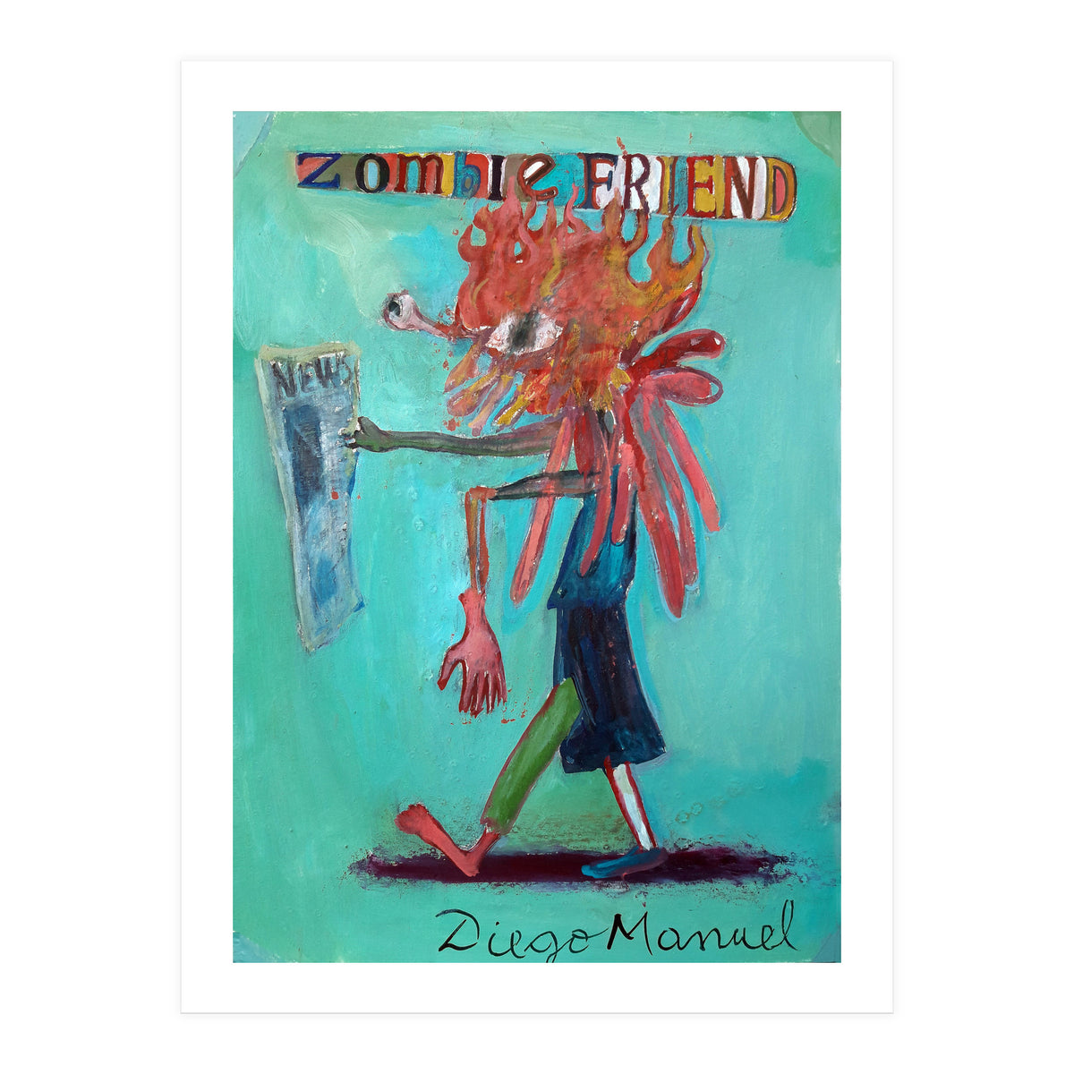 Zombie Friend (Print Only)