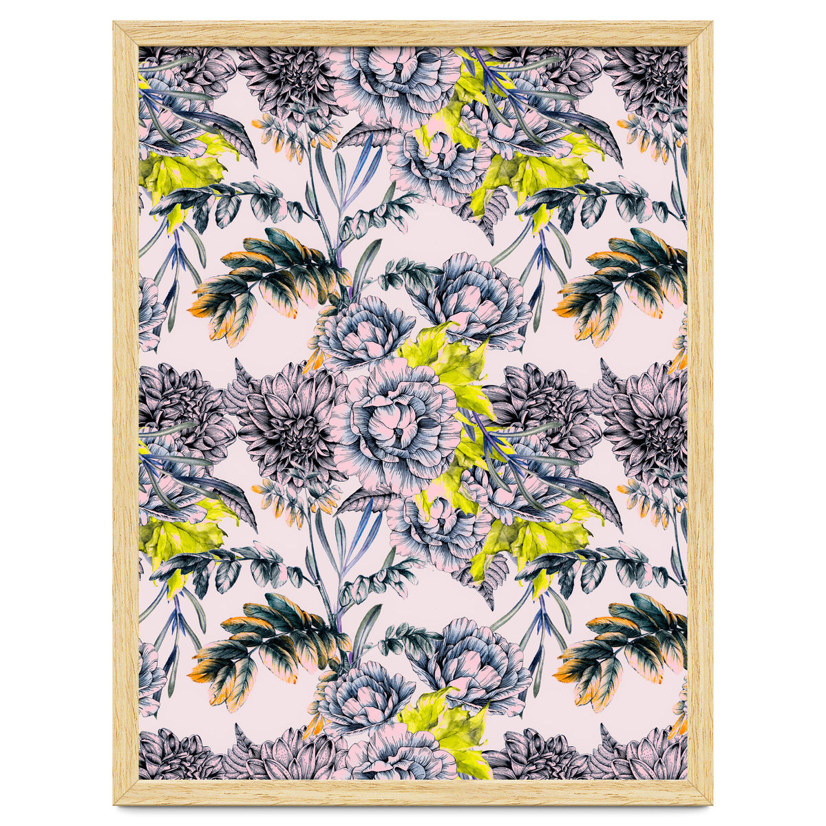 Flowering blooming in pink