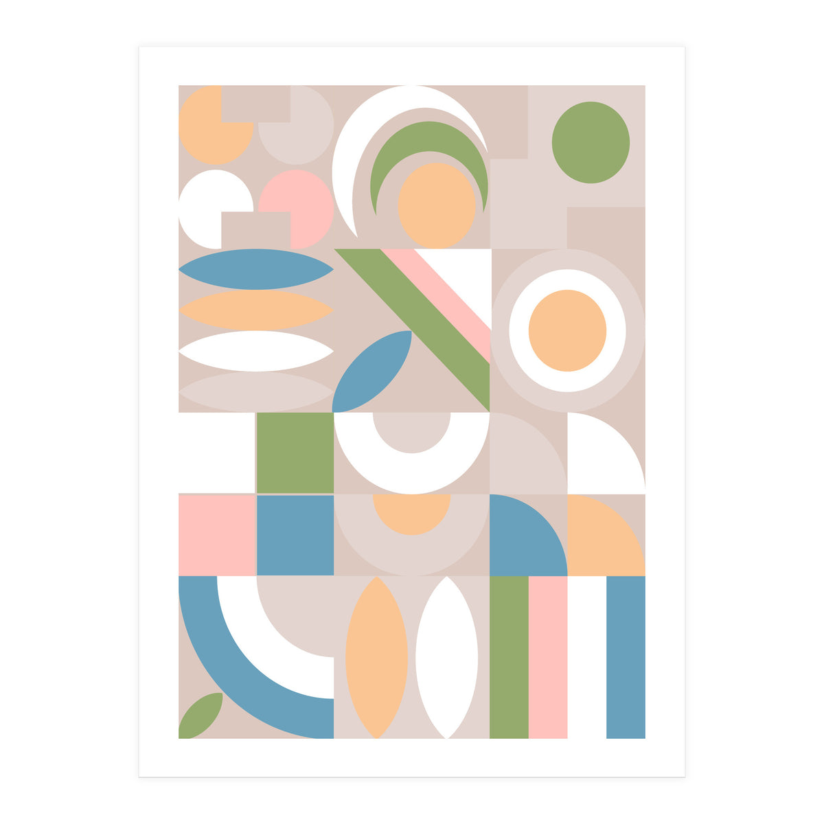 Mescolanza - Rebelion of Geometrica  (Print Only)