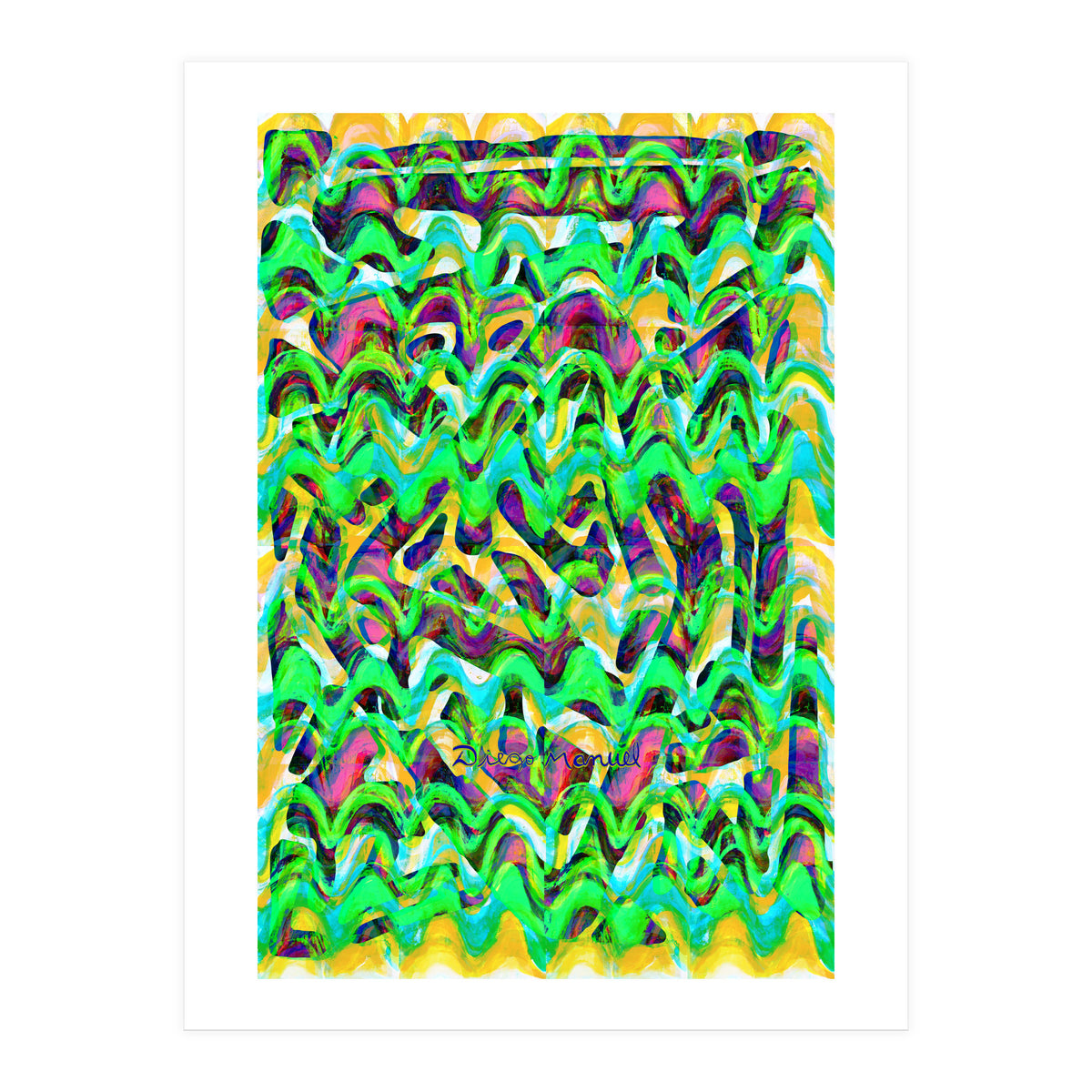 New Graffiti B 32 (Print Only)