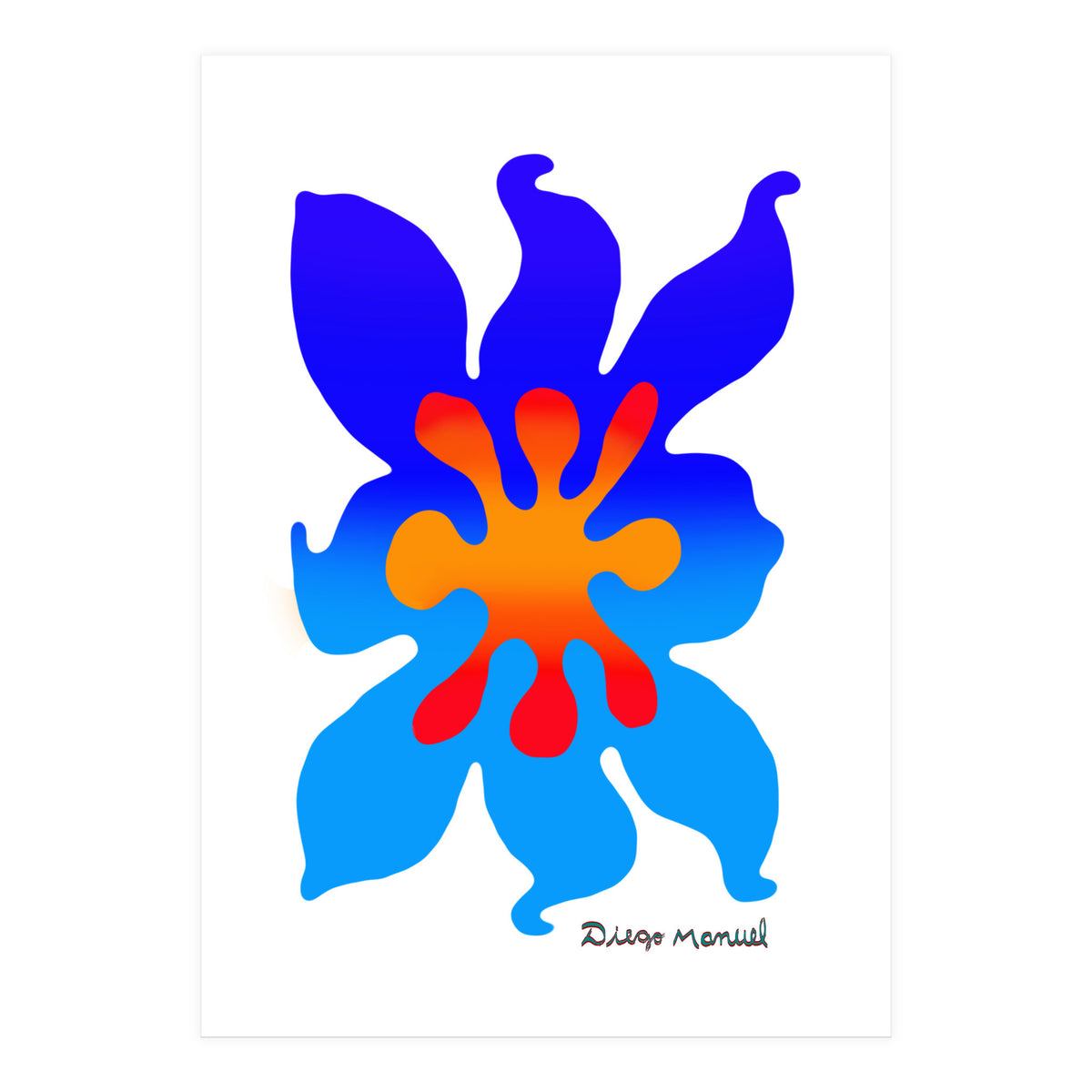 Fuego 75 Copia (Print Only)