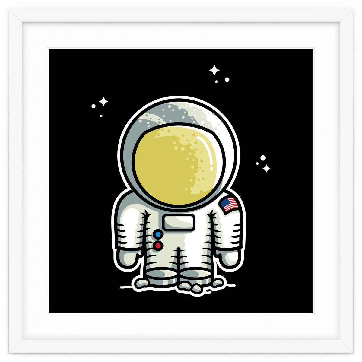 Cute Space Astronaut