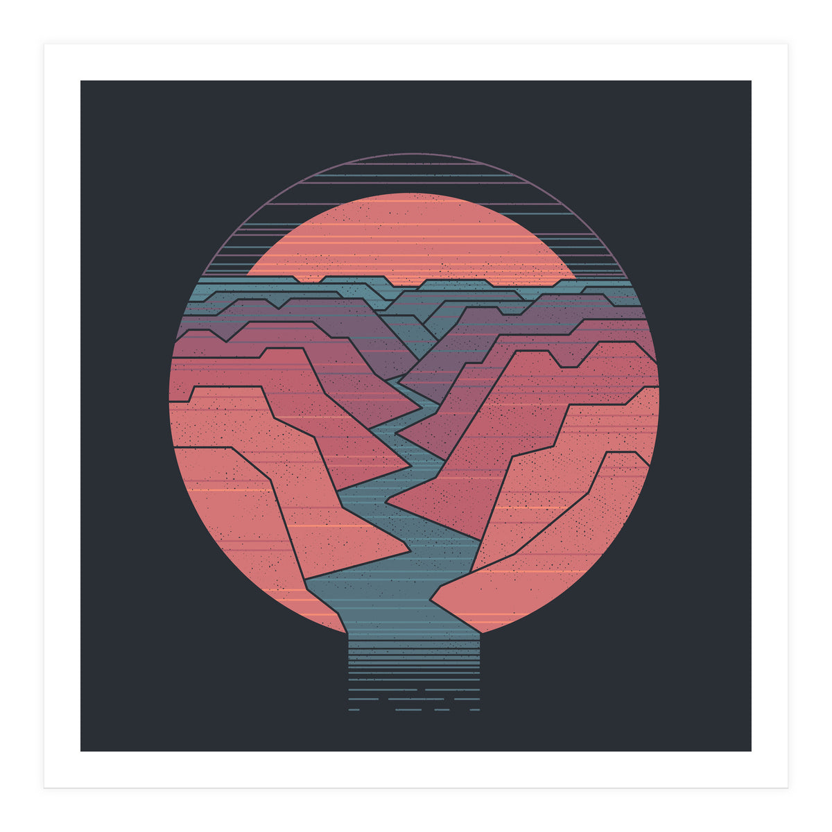 Canyon River (Print Only)