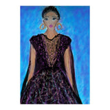 A LADY  WEARING A MAGICAL GOWN (Print Only) thumbnail