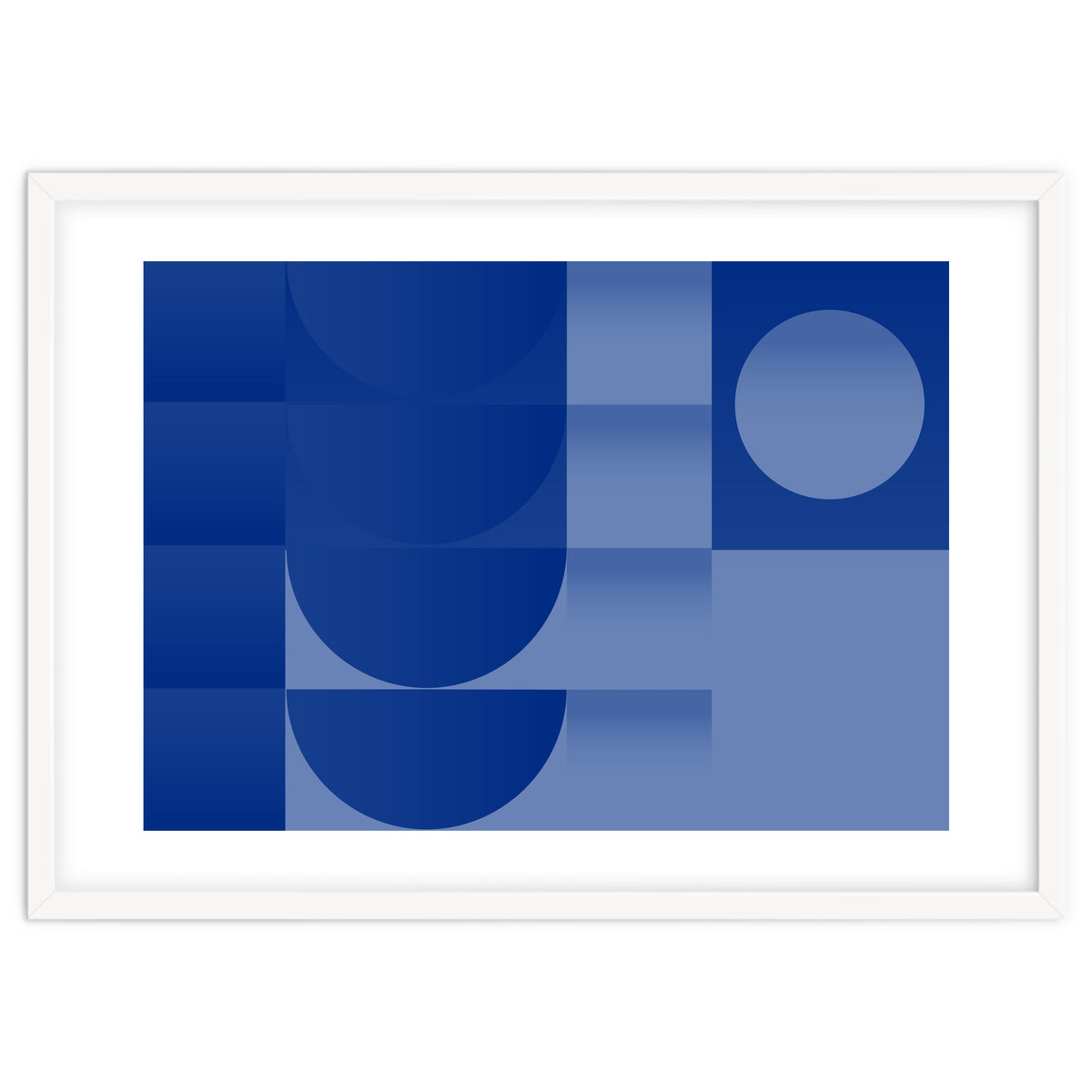 Seaside | modern blue