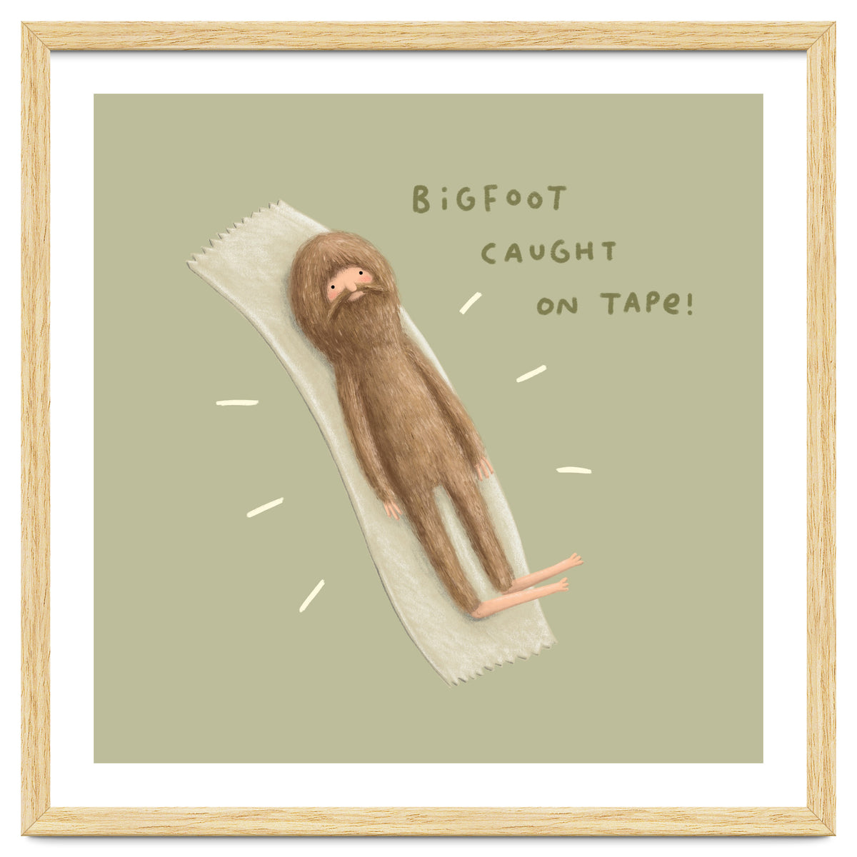 Bigfoot Caught On Tape