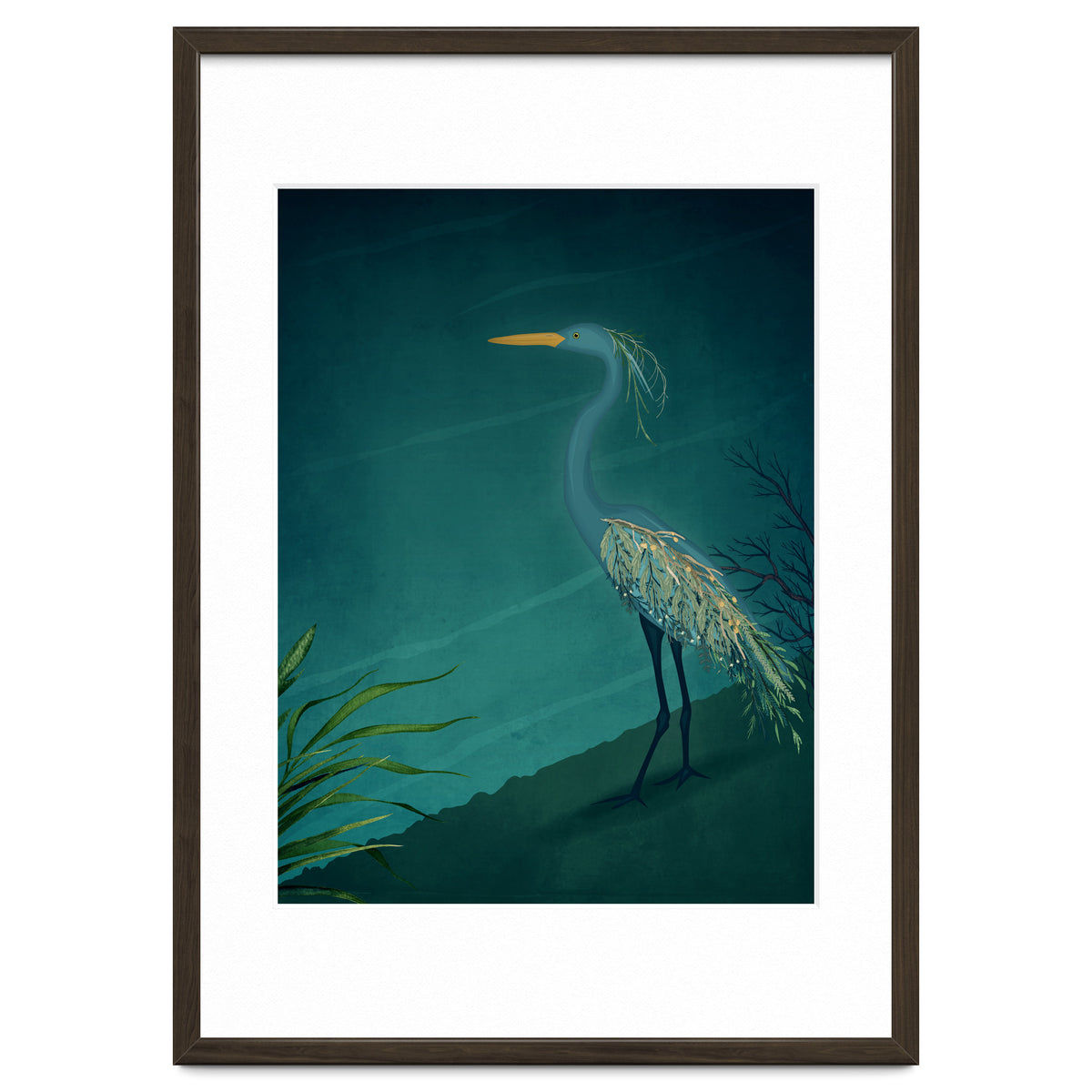 Camouflage:  The Crane