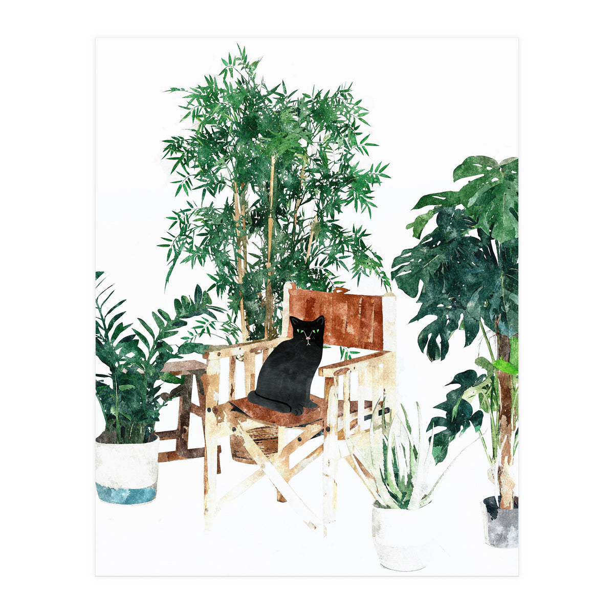 Boho Kitty (Print Only)