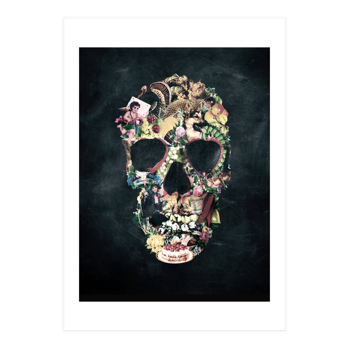 Vintage Skull (Print Only)